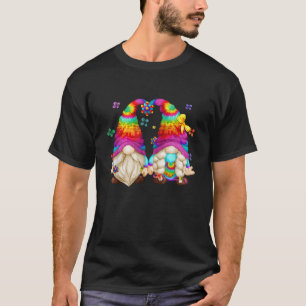 Hippie Gnomes für Frauen im Sommerurlaub mit Hippi T-Shirt