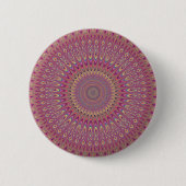 Hippie grid mandala button (Vorderseite)