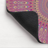 Hippie grid mandala mousepad (Ecke)