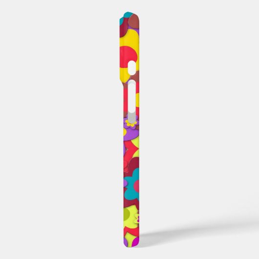 HIPPIE GROOVY FLOWERS IPHONE OTTER BOX CASE (Rückseite / Links)