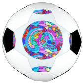 Hippie Groovy Liebe Fußball (Gedreht)