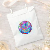 Hippie Groovy Liebe Geschenktütchen (Ausgeschnitten)