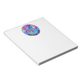 Hippie Groovy Liebe Notizblock (angewinkelt)