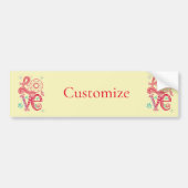 Hippie Groovy Liebe Sign Thunder_Cove Autoaufkleber (Vorne)