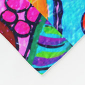 Hippie Groovy Liebe Thunder_Cove Fleecedecke (Ecke)