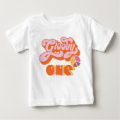 Hippie Groovy One Baby T - Shirt (Vorderseite)