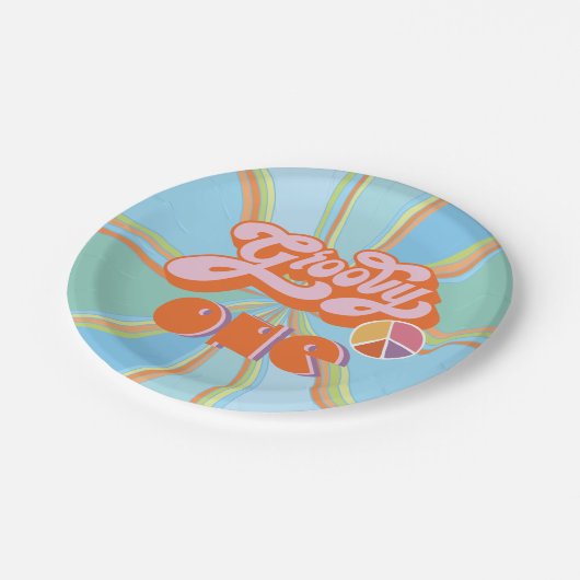 Hippie Groovy One Paper Teller (Schrägansicht)