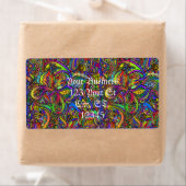 Hippie Groovy Psychedelic Design Thunder_Cove (Insitu)