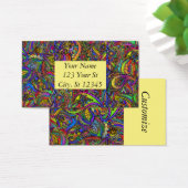 Hippie Groovy Psychedelic Design Thunder_Cove (Schreibtisch)