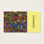 Hippie Groovy Psychedelic Design Thunder_Cove (Rückseite)