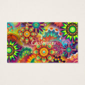 Hippie Groovy Techno Psychedelic Thunder_Cove (Rückseite)