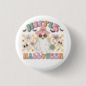 Hippie Halloween Button (Vorderseite)