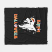 Hippie halloween fleecedecke (Vorderseite (Horizontal))
