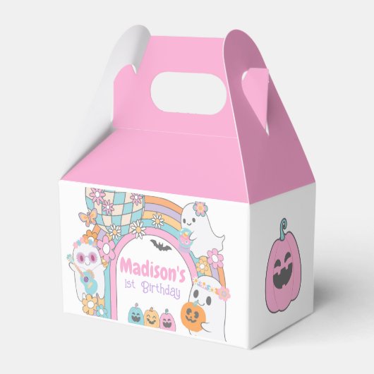 Hippie Halloween Gable Box Geschenkschachtel (Vorderseite)