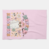 Hippie Halloween Geschirrtuch (Horizontal)