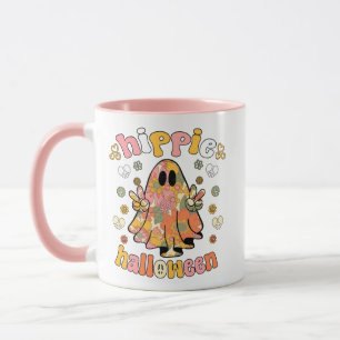 HIPPIE HALLOWEEN GHOST TASSE