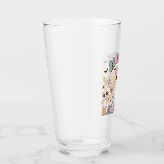 Hippie Halloween Glas (Rechts)