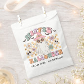 Hippie Halloween Groovy Retro Geschenktütchen (Ausgeschnitten)