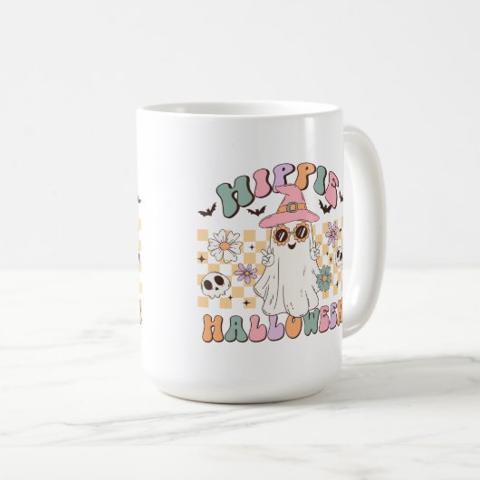 Hippie Halloween Kaffeetasse (VorderseiteRechts)