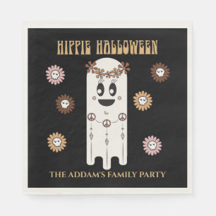 Hippie Halloween Niedlich Ghost Serviette