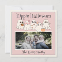 Hippie Halloween Niedliches Hippie Ghosts Foto
