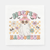 Hippie Halloween Serviette (Vorderseite)