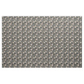 Hippie Halloween Skulls und Blume Muster Stoff (Yard (91,4 cm))