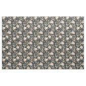 Hippie Halloween Skulls und Blume Muster Stoff (Fat Quarter (45,7 x 55,9 cm))