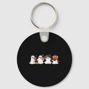 Hippie Halloween Süßer Geist Boo Gruselige Jahresz Schlüsselanhänger