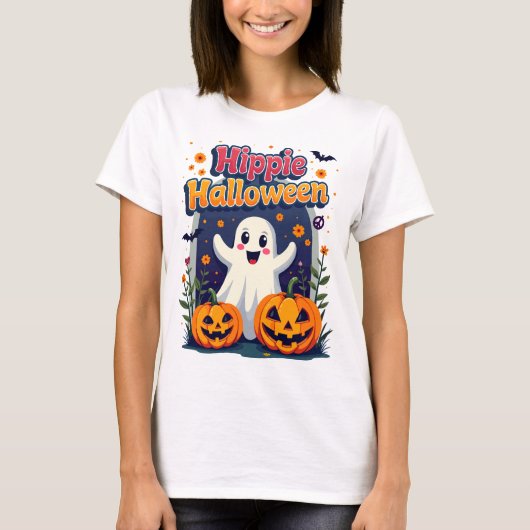 Hippie Halloween T-Shirt (Vorderseite)