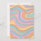 Hippie Halloween Thank You Card Einladung (Rückseite)