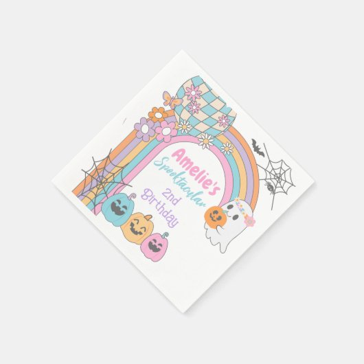 Hippie Hallowen  Serviette (Ecke)