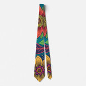 Hippie-Halstuch Krawatte (Vorderseite)