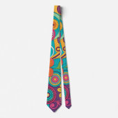 Hippie-Halstuch Krawatte (Vorderseite)