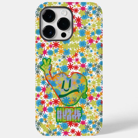 Hippie Heart ICON 2024 BY MASANSER Case-Mate iPhone Hülle (Rückseite)