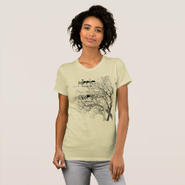 Hippie-Herz-Sinti und Roma-Soul-Baum des Lebens T-Shirt