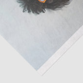 Hippie Hipster Standard Poodle Sisters Decoupage Seidenpapier (Ausschnitt)