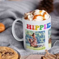 Hippie Holidays Custom Retro 70er Foto farbenfroh