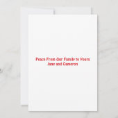 Hippie Holidays Niedlich Retro 70er Family Foto Ca (Rückseite)