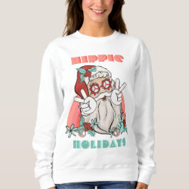 Hippie Holidays Weihnachten Sweatshirt