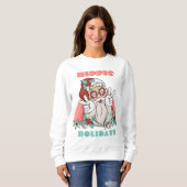 Hippie Holidays Weihnachten Sweatshirt (Vorne ganz)