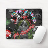 Hippie-Hopfen Mousepad (Mit Mouse)