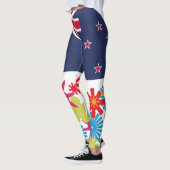HIPPIE ICON BY MASANSER NEW ZEALAND PIxELAT Leggings (Links)