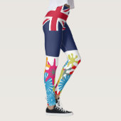 HIPPIE ICON BY MASANSER NEW ZEALAND PIxELAT Leggings (Rechts)