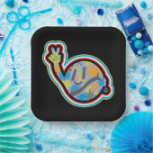 HIPPIE ICON lines ver 2023 BY MASANSER Pappteller (Party)