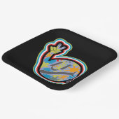 HIPPIE ICON lines ver 2023 BY MASANSER Pappteller (Gewinkelt)