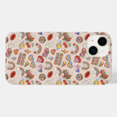 Hippie Icons Muster Case-Mate iPhone Hülle (Rückseite (Horizontal))