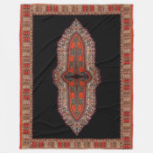 Hippie Indian Style Fleecedecke (Vorderseite)