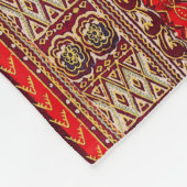 Hippie Indian Style Fleecedecke (Ecke)