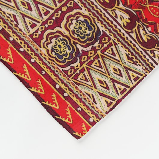 Hippie Indian Style Fleecedecke (Ecke)